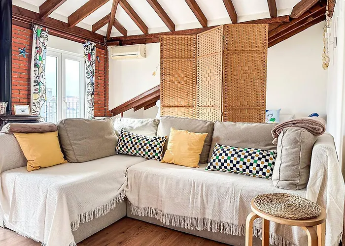 Acogedor Loft Con Vistas A La Ciudad